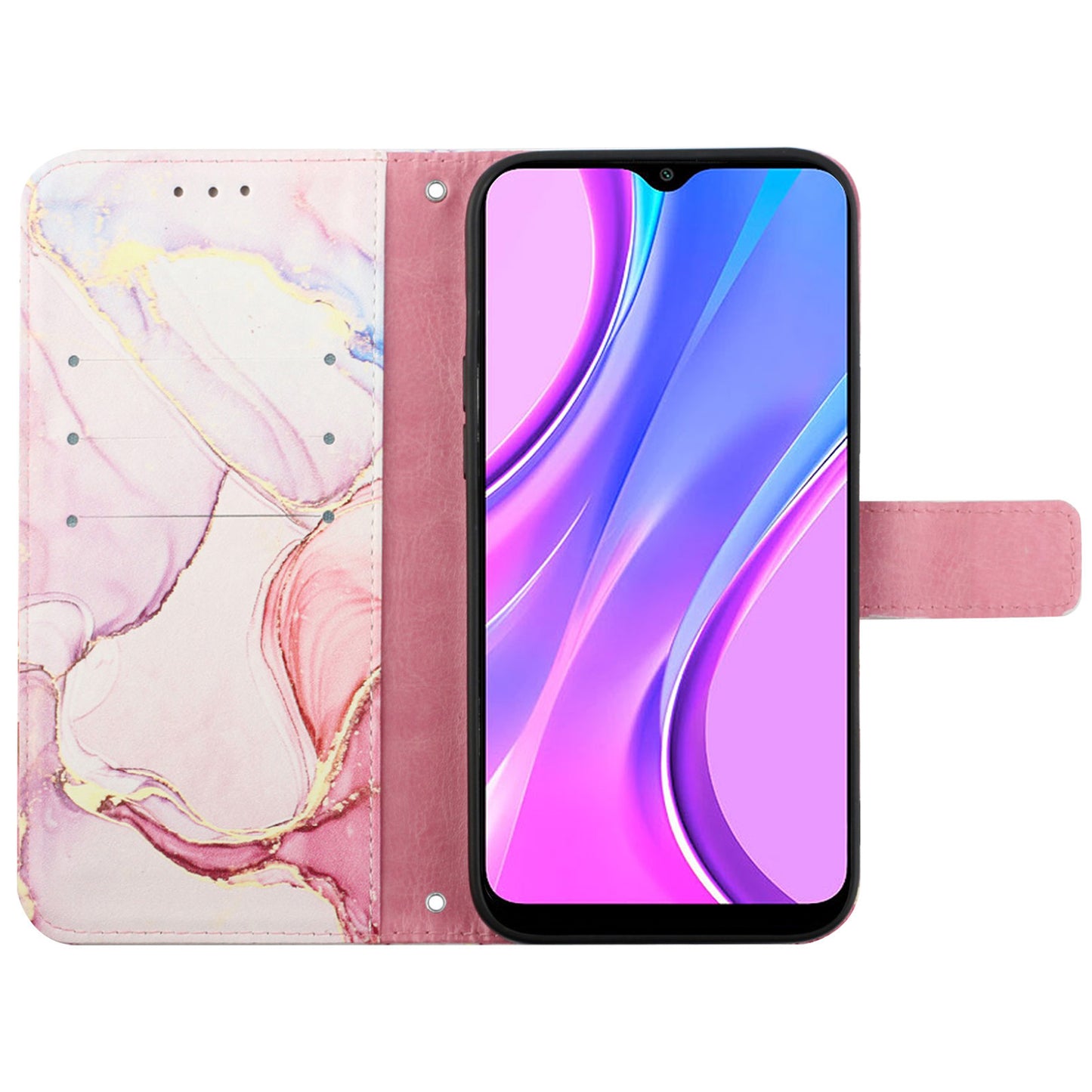 For Xiaomi Redmi Note 12S 4G YB Pattern Printing Leather Series-5 Wallet Phone Case Leather Stand Cover