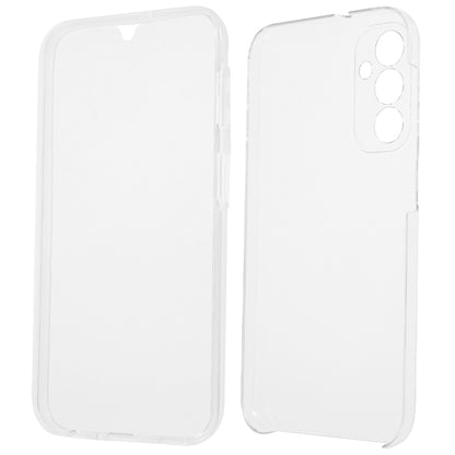 For Samsung Galaxy A24 4G Shockproof Phone Case TPU Frame + Acrylic Back + PET Screen Protector Clear Cover