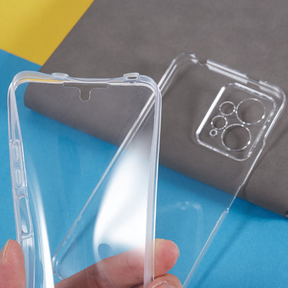 For Xiaomi Redmi Note 12 4G Anti-drop Phone Case TPU Frame + Acrylic Back + PET Front Cover Phone Protector