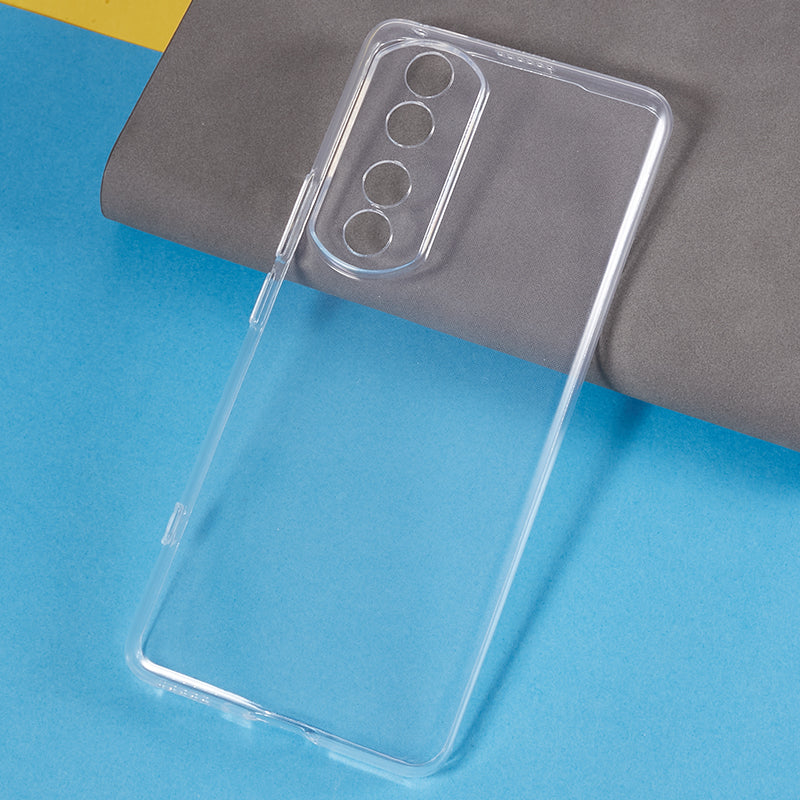 Ultra-thin TPU Phone Case for Honor 90 Pro , Precise Cutout Transparent Phone Back Cover