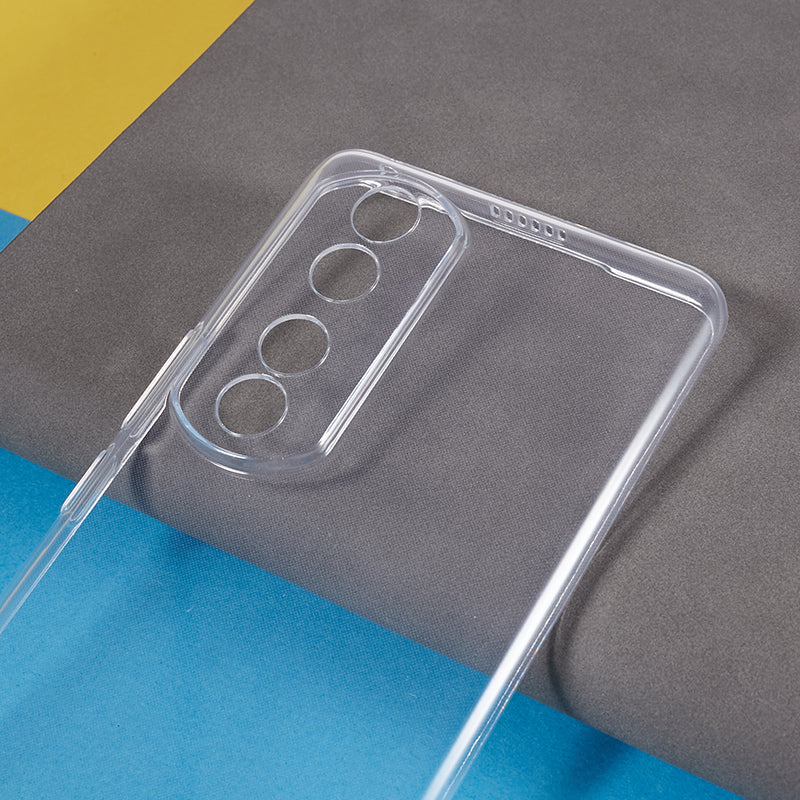 Ultra-thin TPU Phone Case for Honor 90 Pro , Precise Cutout Transparent Phone Back Cover