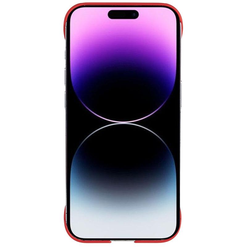 For iPhone 14 Pro Max Rubberized Hard PC Phone Case Skin-Touch Frameless Back Cover