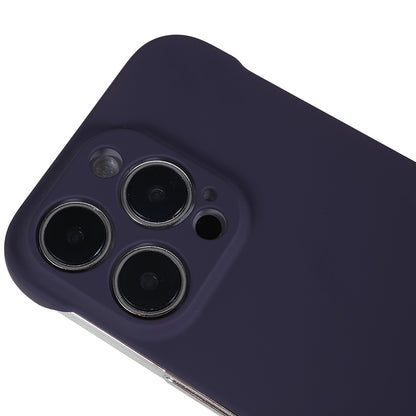 For iPhone 14 Pro Max Rubberized Hard PC Phone Case Skin-Touch Frameless Back Cover