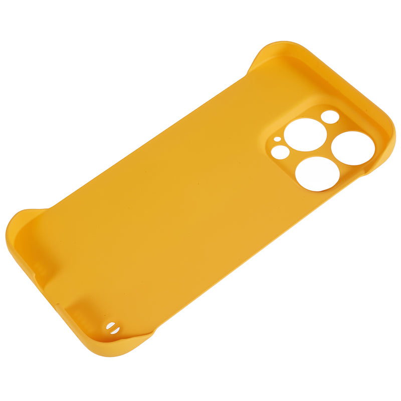 For iPhone 14 Pro Max Rubberized Hard PC Phone Case Skin-Touch Frameless Back Cover