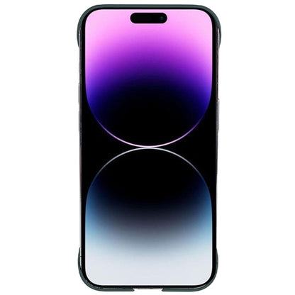 For iPhone 14 Pro Max Rubberized Hard PC Phone Case Skin-Touch Frameless Back Cover