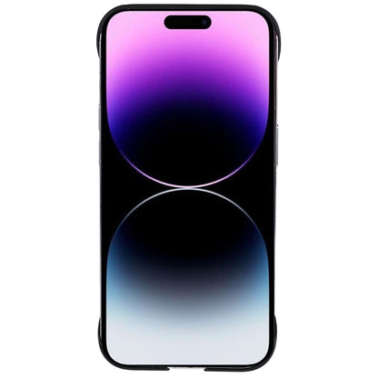 For iPhone 14 Pro Max Rubberized Hard PC Phone Case Skin-Touch Frameless Back Cover