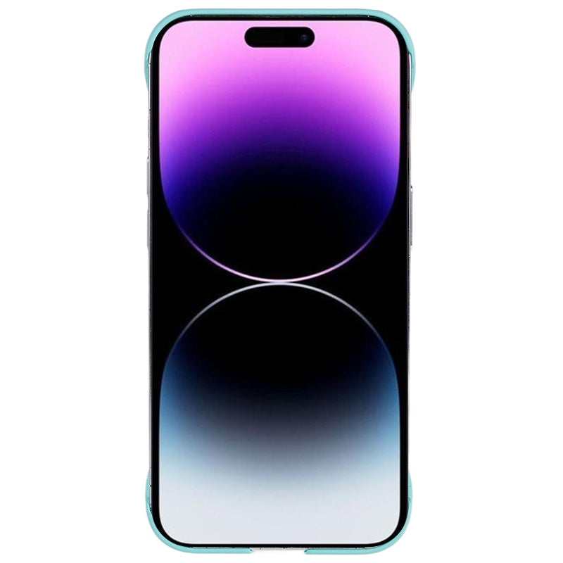 For iPhone 14 Pro Frameless Hard PC Cover Skin-Touch Rubberized Phone Case