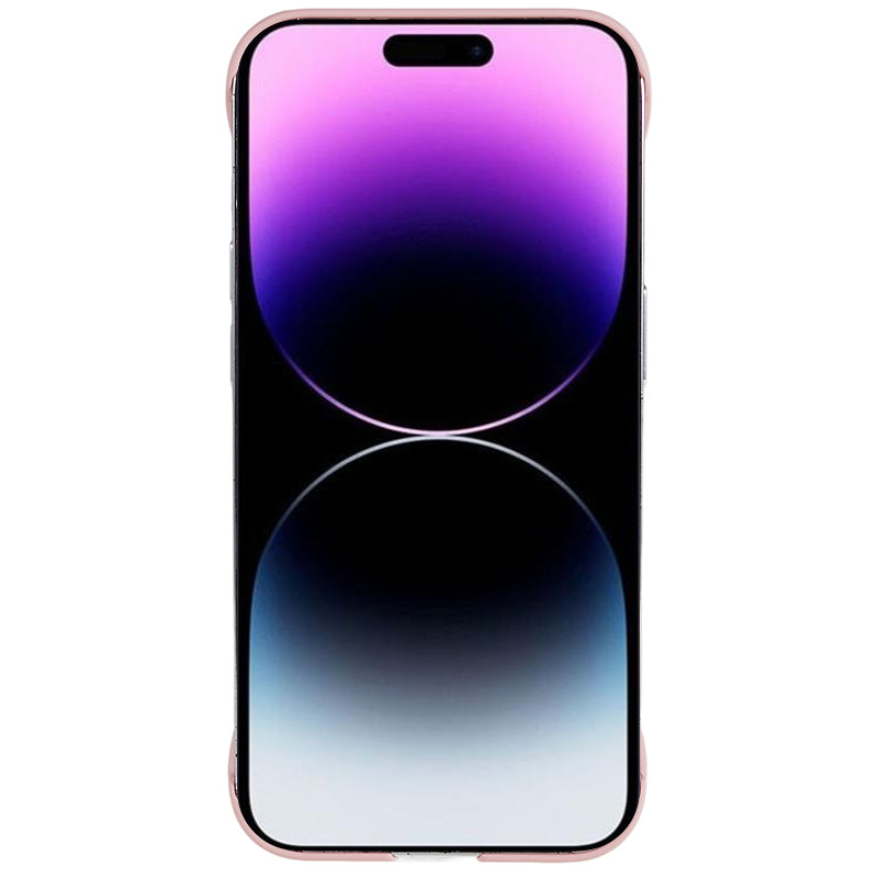 For iPhone 14 Pro Frameless Hard PC Cover Skin-Touch Rubberized Phone Case