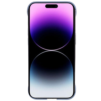 For iPhone 14 Pro Frameless Hard PC Cover Skin-Touch Rubberized Phone Case