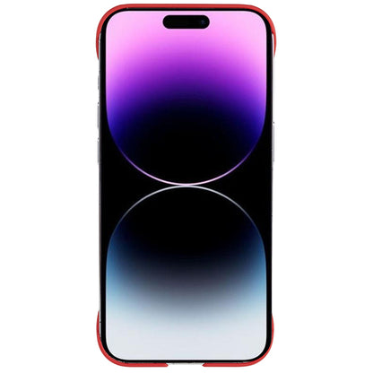 For iPhone 14 Pro Frameless Hard PC Cover Skin-Touch Rubberized Phone Case