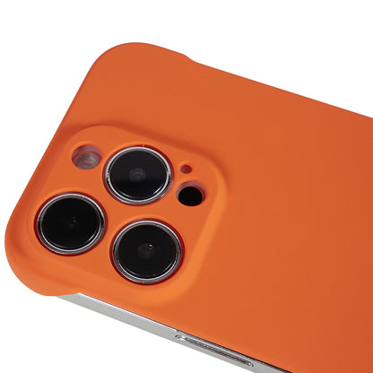 For iPhone 14 Pro Frameless Hard PC Cover Skin-Touch Rubberized Phone Case