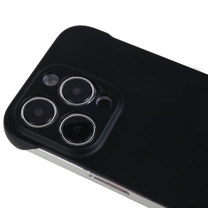 For iPhone 14 Pro Frameless Hard PC Cover Skin-Touch Rubberized Phone Case