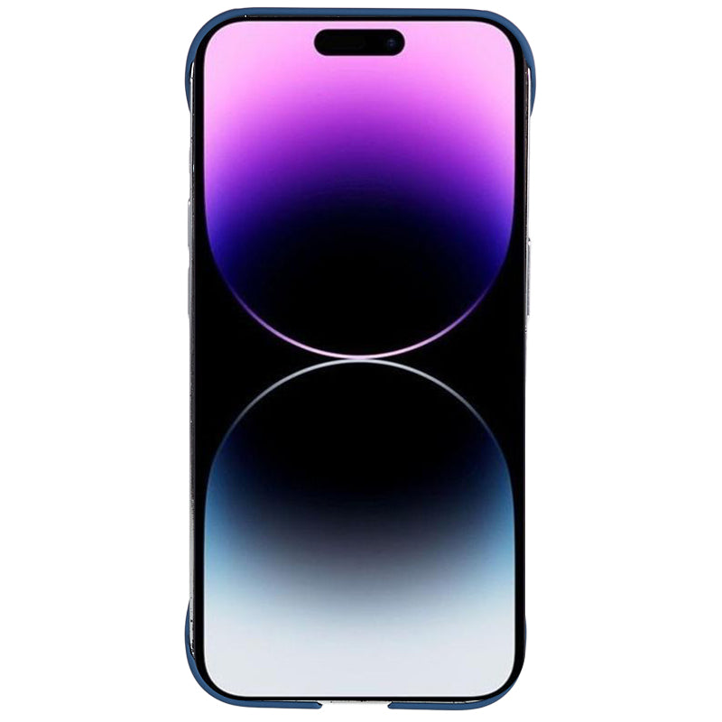 For iPhone 14 Pro Frameless Hard PC Cover Skin-Touch Rubberized Phone Case