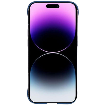 For iPhone 14 Pro Frameless Hard PC Cover Skin-Touch Rubberized Phone Case