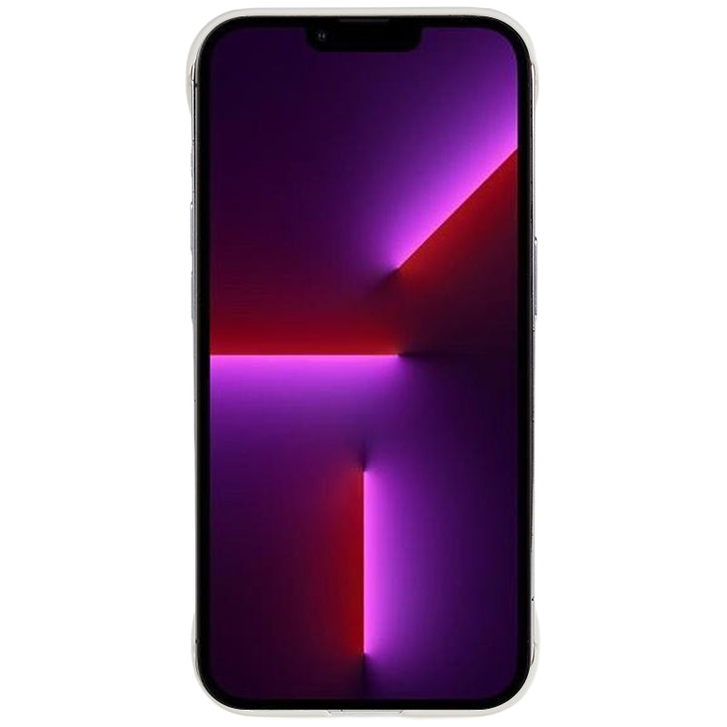 For iPhone 13 Pro Borderless Design Phone Case Rubberized Skin-Touch Hard PC Cover