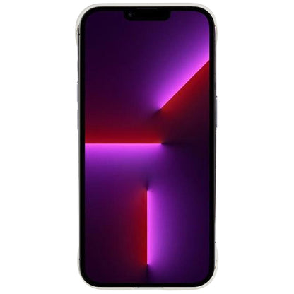 For iPhone 13 Pro Borderless Design Phone Case Rubberized Skin-Touch Hard PC Cover