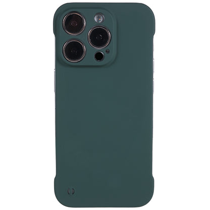 For iPhone 13 Pro Borderless Design Phone Case Rubberized Skin-Touch Hard PC Cover