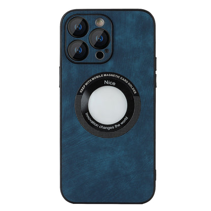 For iPhone 12 Pro Max Magnetic Phone Case PU Leather+PC+TPU Skin-touch Cover with Lens Protector