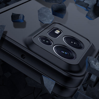 For Oppo Find N2 5G Hard PC Phone Cover Skin-touch Feeling Hinde Protection Anti-Scratch Case