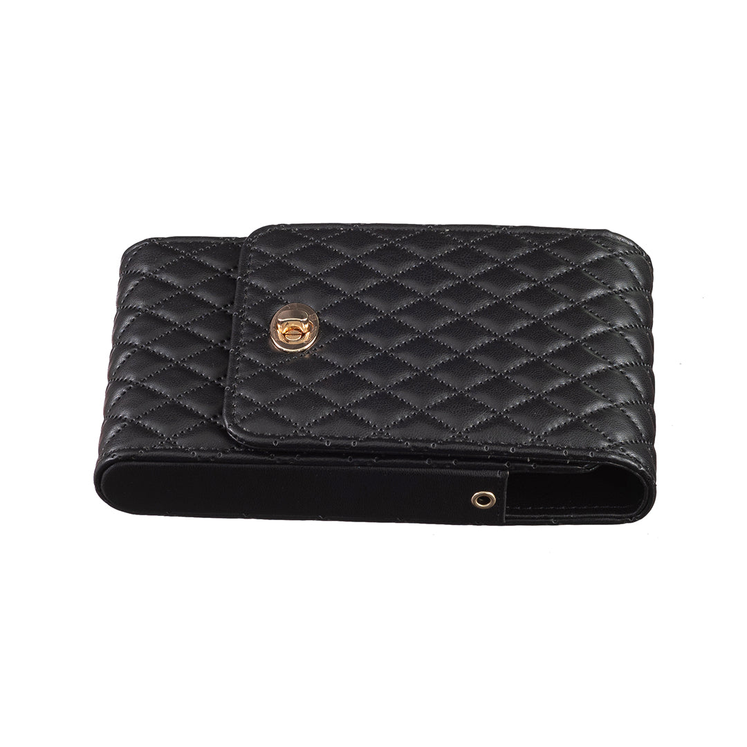 BFB01 Vertical Style PU Leather Shoulder Bag Wallet Coin Purse Pattern Imprinted Card Phone Pouch with Strap