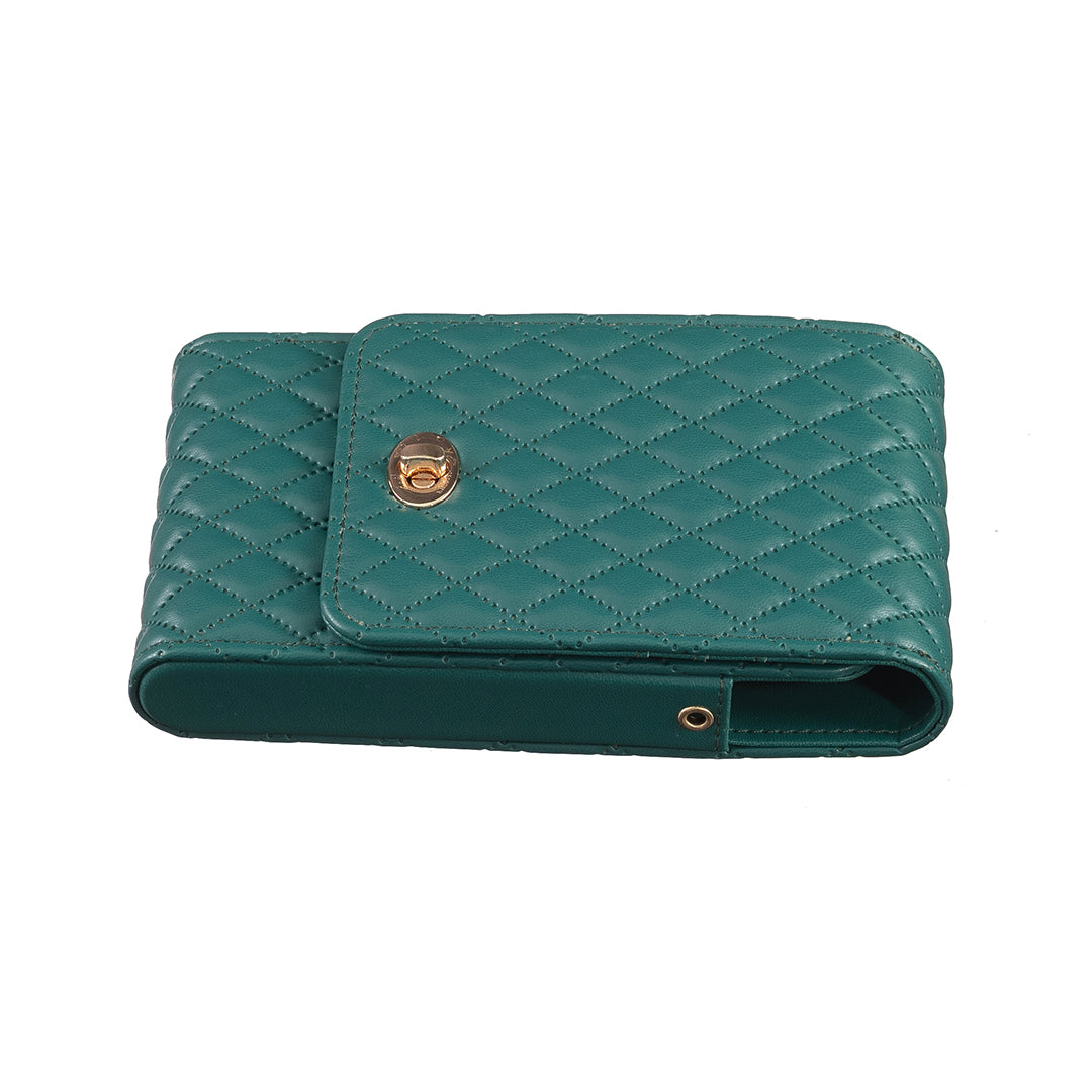 BFB01 Vertical Style PU Leather Shoulder Bag Wallet Coin Purse Pattern Imprinted Card Phone Pouch with Strap