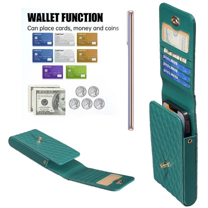BFB01 Vertical Style PU Leather Shoulder Bag Wallet Coin Purse Pattern Imprinted Card Phone Pouch with Strap