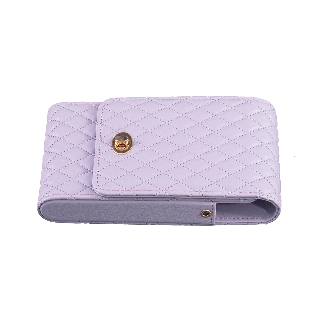 BFB01 Vertical Style PU Leather Shoulder Bag Wallet Coin Purse Pattern Imprinted Card Phone Pouch with Strap