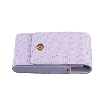 BFB01 Vertical Style PU Leather Shoulder Bag Wallet Coin Purse Pattern Imprinted Card Phone Pouch with Strap