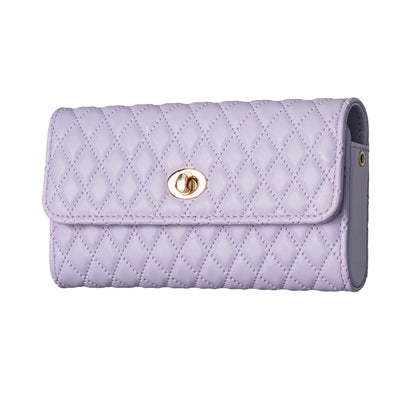 BFB02 Horizontal Style Pattern Imprinted PU Leather Wallet Phone Bag Card Coin Purse Cell Phone Shoulder Pouch with Strap