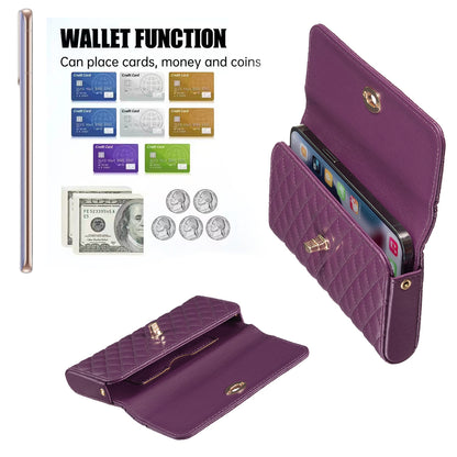 BFB02 Horizontal Style Pattern Imprinted PU Leather Wallet Phone Bag Card Coin Purse Cell Phone Shoulder Pouch with Strap
