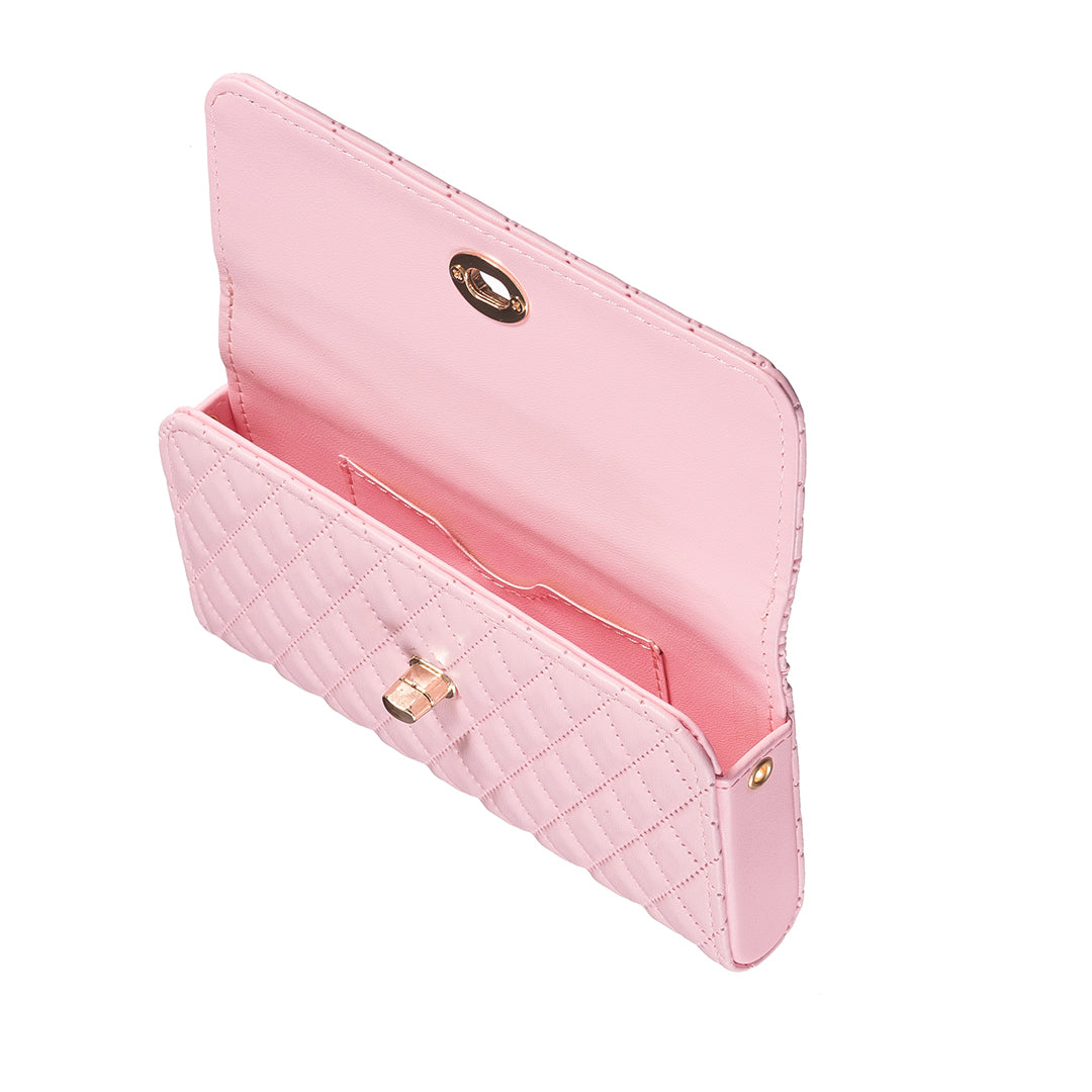 BFB02 Horizontal Style Pattern Imprinted PU Leather Wallet Phone Bag Card Coin Purse Cell Phone Shoulder Pouch with Strap