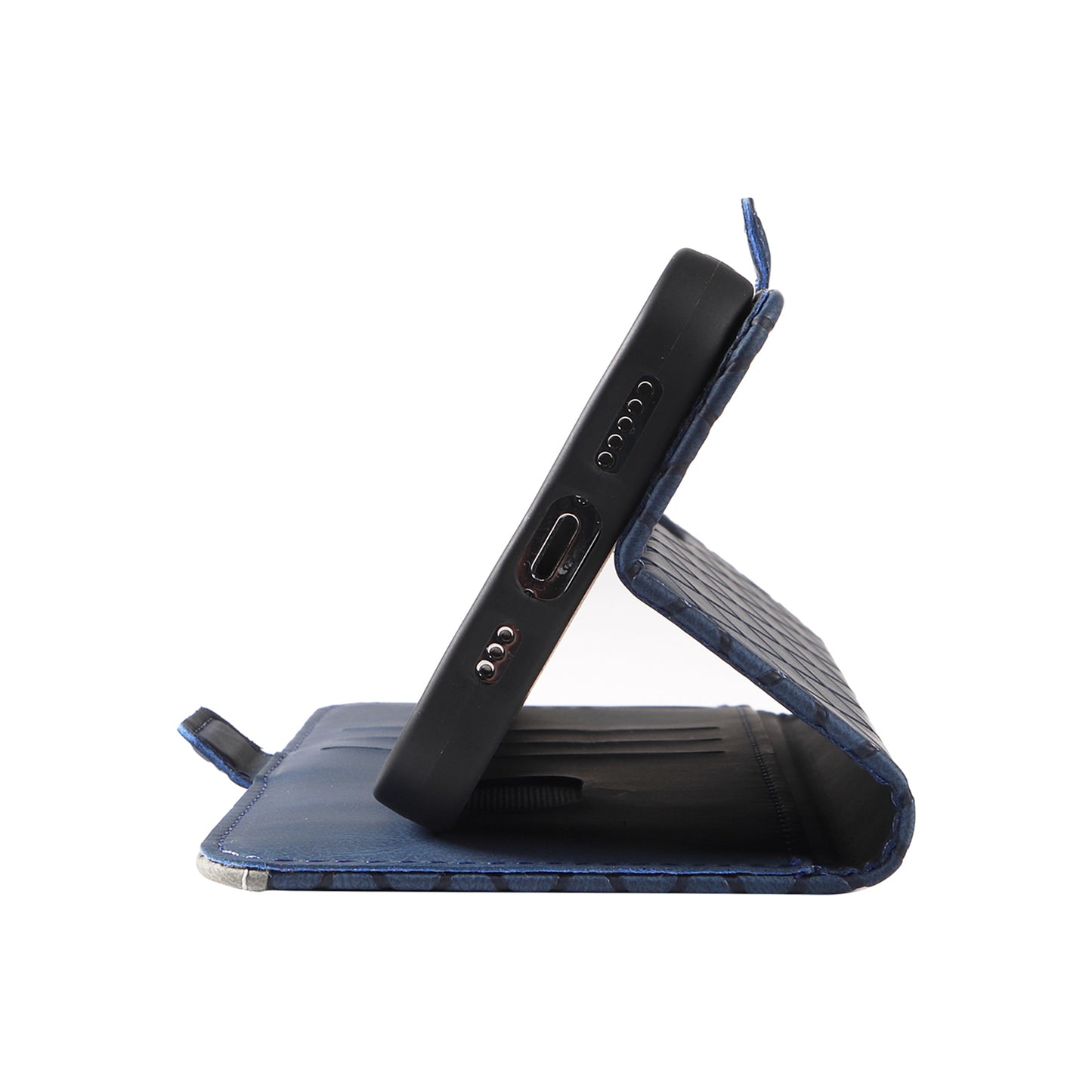 For vivo Y35 4G (2022) / Y22s 4G / Y22 4G Leather Case Stand Rhombus Imprinted Phone Wallet Cover