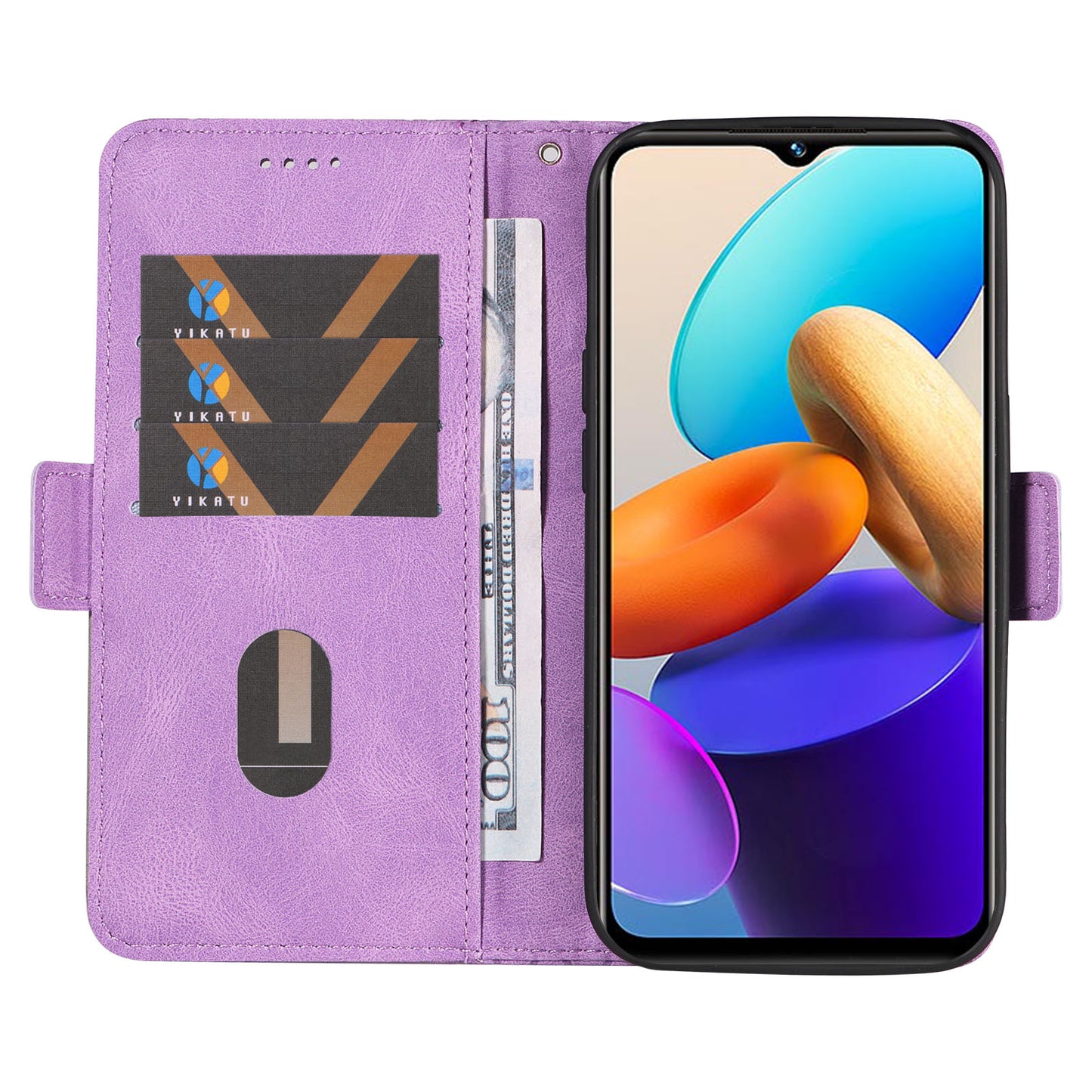 For vivo Y35 4G (2022) / Y22s 4G / Y22 4G Leather Case Stand Rhombus Imprinted Phone Wallet Cover