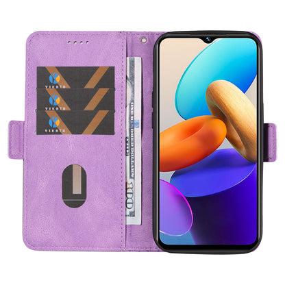 For vivo Y35 4G (2022) / Y22s 4G / Y22 4G Leather Case Stand Rhombus Imprinted Phone Wallet Cover