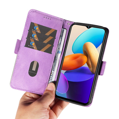 For vivo Y35 4G (2022) / Y22s 4G / Y22 4G Leather Case Stand Rhombus Imprinted Phone Wallet Cover