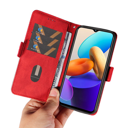For vivo Y35 4G (2022) / Y22s 4G / Y22 4G Leather Case Stand Rhombus Imprinted Phone Wallet Cover