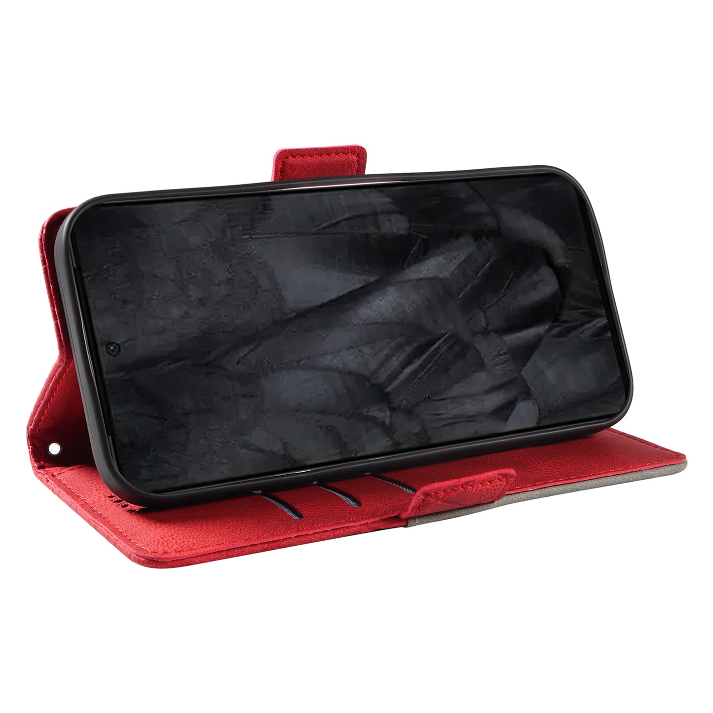 For Google Pixel 8 Pro Rhombus Imprinted Phone Case Stand Wallet Leather Phone Cover