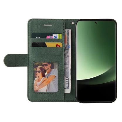 KT Leather Series-1 For Xiaomi 13 Ultra Dual-color Splicing Phone Case Leather Wallet Stand Cover