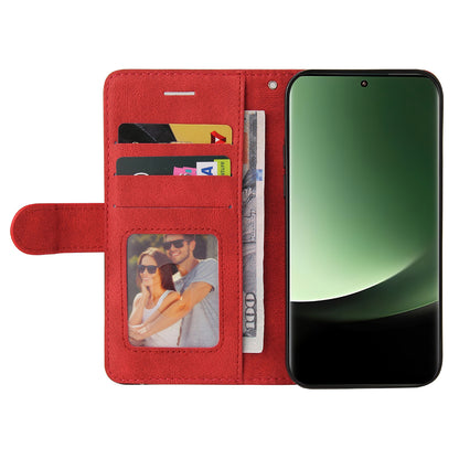 KT Leather Series-1 For Xiaomi 13 Ultra Dual-color Splicing Phone Case Leather Wallet Stand Cover