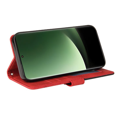 KT Leather Series-1 For Xiaomi 13 Ultra Dual-color Splicing Phone Case Leather Wallet Stand Cover