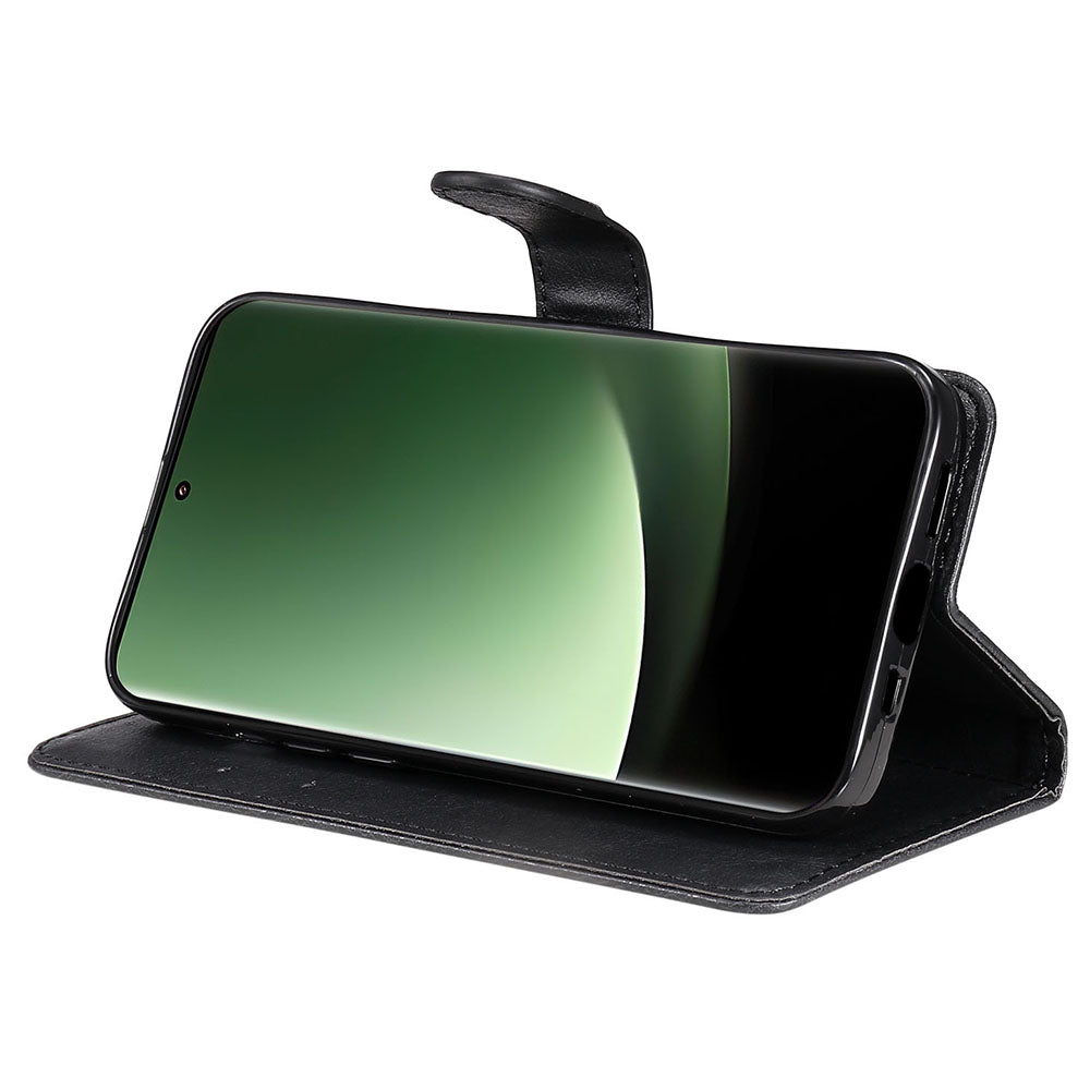 KT Leather Series-2 For Xiaomi 13 Ultra Solid Color Stand Cover PU Leather Wallet Phone Case