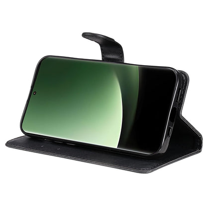 KT Leather Series-2 For Xiaomi 13 Ultra Solid Color Stand Cover PU Leather Wallet Phone Case