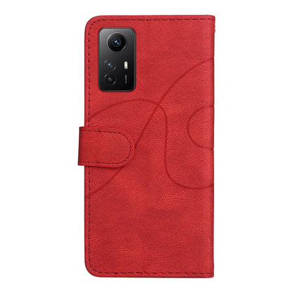 KT Leather Series-1 For Xiaomi Redmi Note 12S 4G / Note 11 4G (Qualcomm) / Note 11S 4G Color Splicing Leather Phone Case Wallet Stand Cover