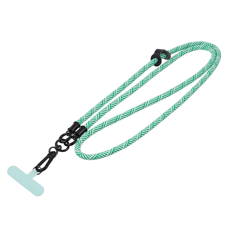 TPU Case for iPhone 12 / 12 Pro 6.1 inch 2.5mm Four Corner Anti-Drop Phone Cover with Long Lanyard