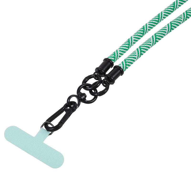 TPU Case for iPhone 12 / 12 Pro 6.1 inch 2.5mm Four Corner Anti-Drop Phone Cover with Long Lanyard