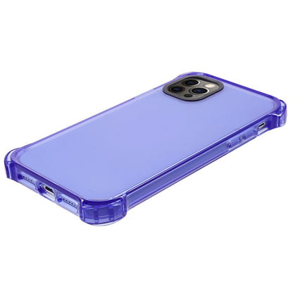 TPU Case for iPhone 12 / 12 Pro 6.1 inch 2.5mm Four Corner Anti-Drop Phone Cover with Long Lanyard