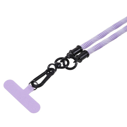 TPU Case for iPhone 12 / 12 Pro 6.1 inch 2.5mm Four Corner Anti-Drop Phone Cover with Long Lanyard