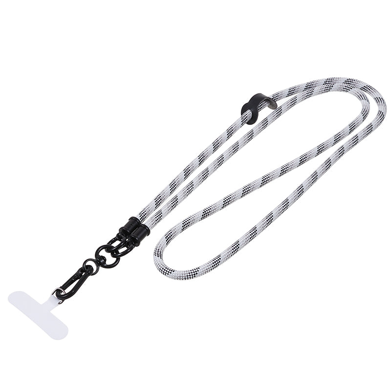 TPU Case for iPhone 12 / 12 Pro 6.1 inch 2.5mm Four Corner Anti-Drop Phone Cover with Long Lanyard