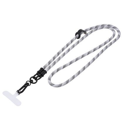 TPU Case for iPhone 12 / 12 Pro 6.1 inch 2.5mm Four Corner Anti-Drop Phone Cover with Long Lanyard