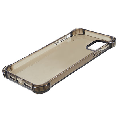 TPU Case for iPhone 12 / 12 Pro 6.1 inch 2.5mm Four Corner Anti-Drop Phone Cover with Long Lanyard